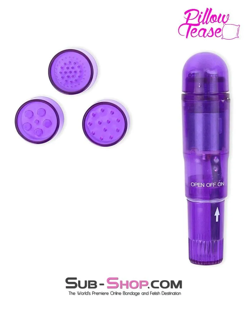 0172P      Purple Mini-Mite Waterproof Vibrator - LAST CHANCE - Final Closeout!