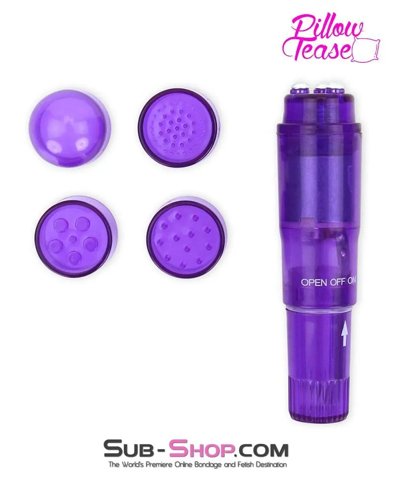 0172P      Purple Mini-Mite Waterproof Vibrator - LAST CHANCE - Final Closeout!