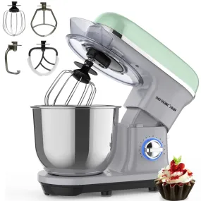 1pc Stand Mixer, Tilt-head Mixers, Kitchen Electric Dough Mixer, For Household Aids, 120V/500W 5qt Stainless Steel Bowl