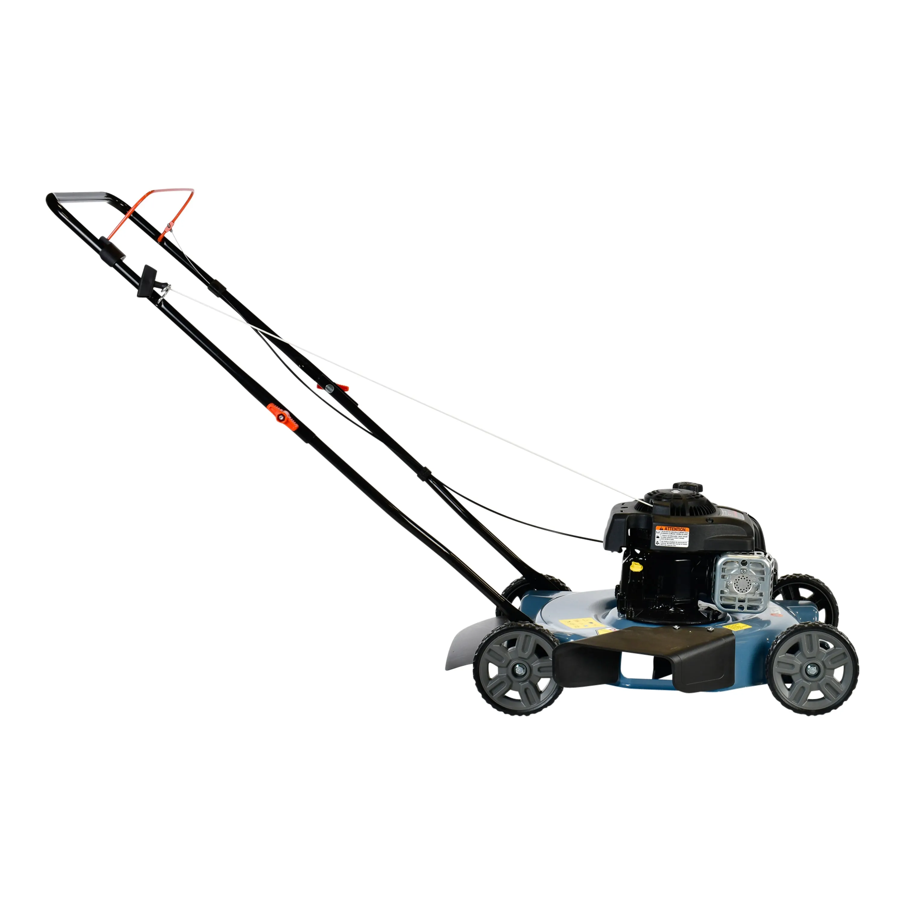 20-Inch 125cc Gas Powered Push Lawn Mower with Side Discharge, LSPG-L2