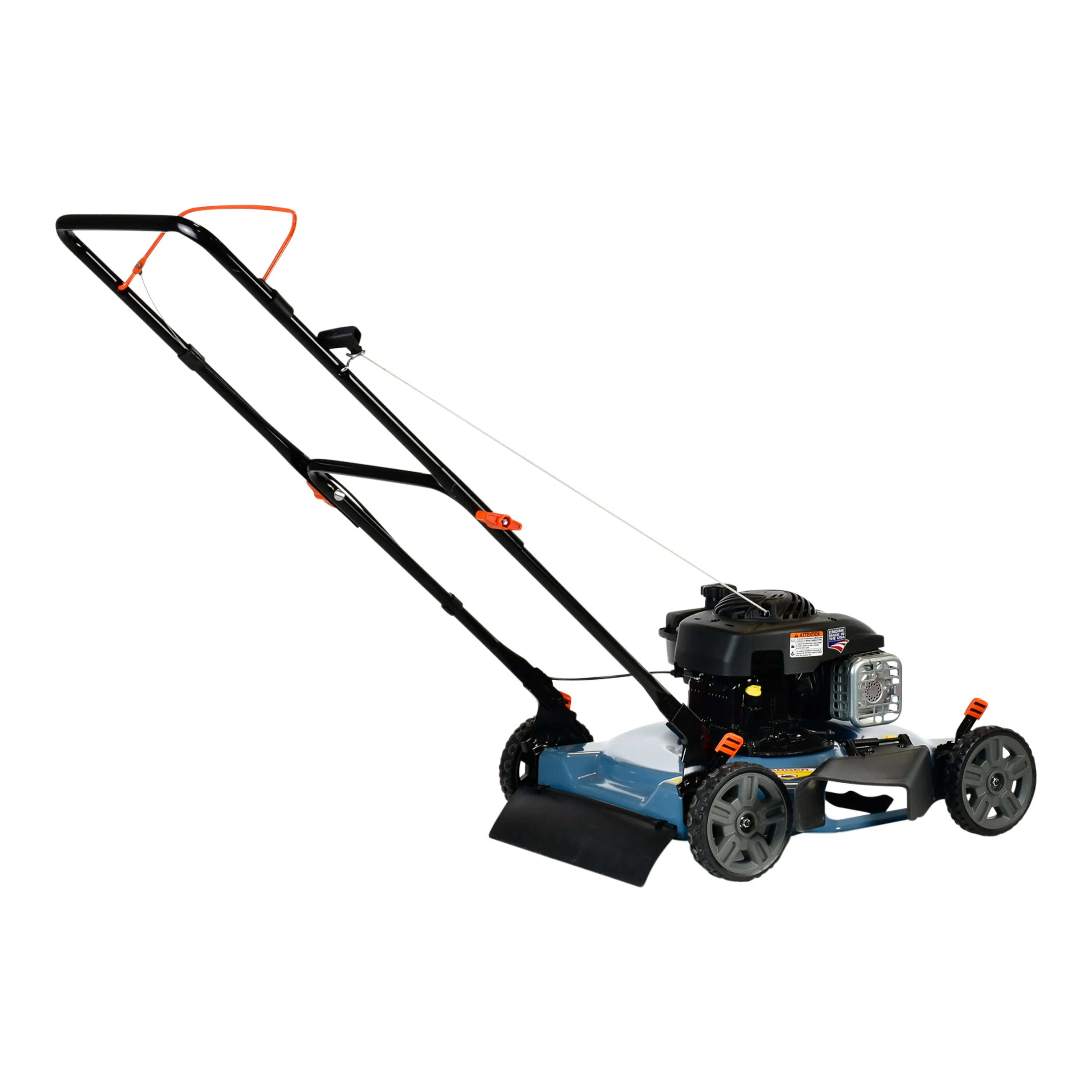 20-Inch 125cc Gas Powered Push Lawn Mower with Side Discharge, LSPG-L3