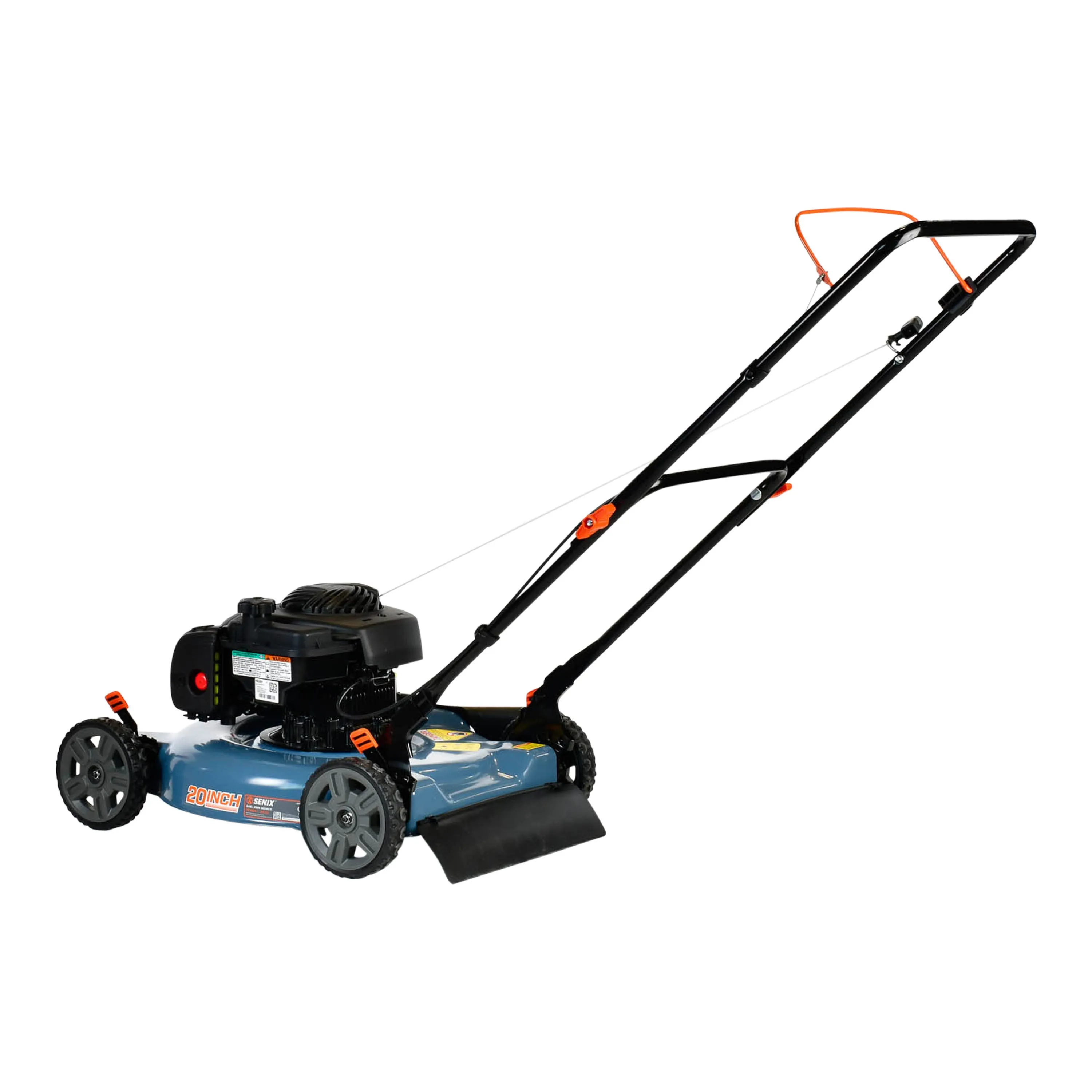 20-Inch 125cc Gas Powered Push Lawn Mower with Side Discharge, LSPG-L3