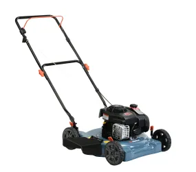 20-Inch 125cc Gas Powered Push Lawn Mower with Side Discharge, LSPG-L3