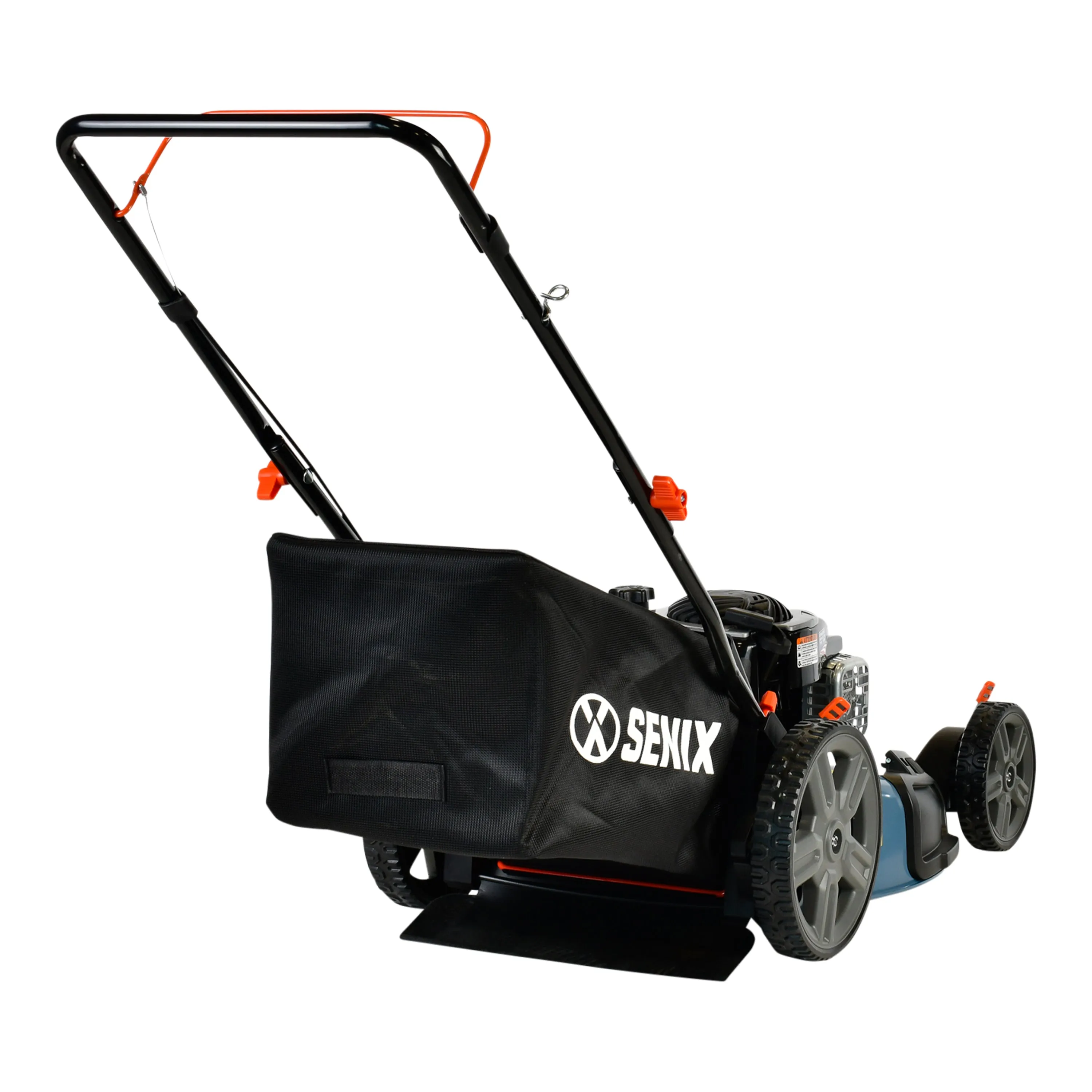 21-Inch 140cc Gas Powered Push Lawn Mower, 3-In-1, Mulch, Side Discharge & Rear Bagging, LSPG-M7