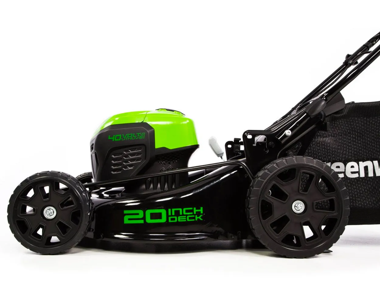 40V 20" Brushless Cordless Push Lawn Mower w/ 4.0Ah Battery & Charger