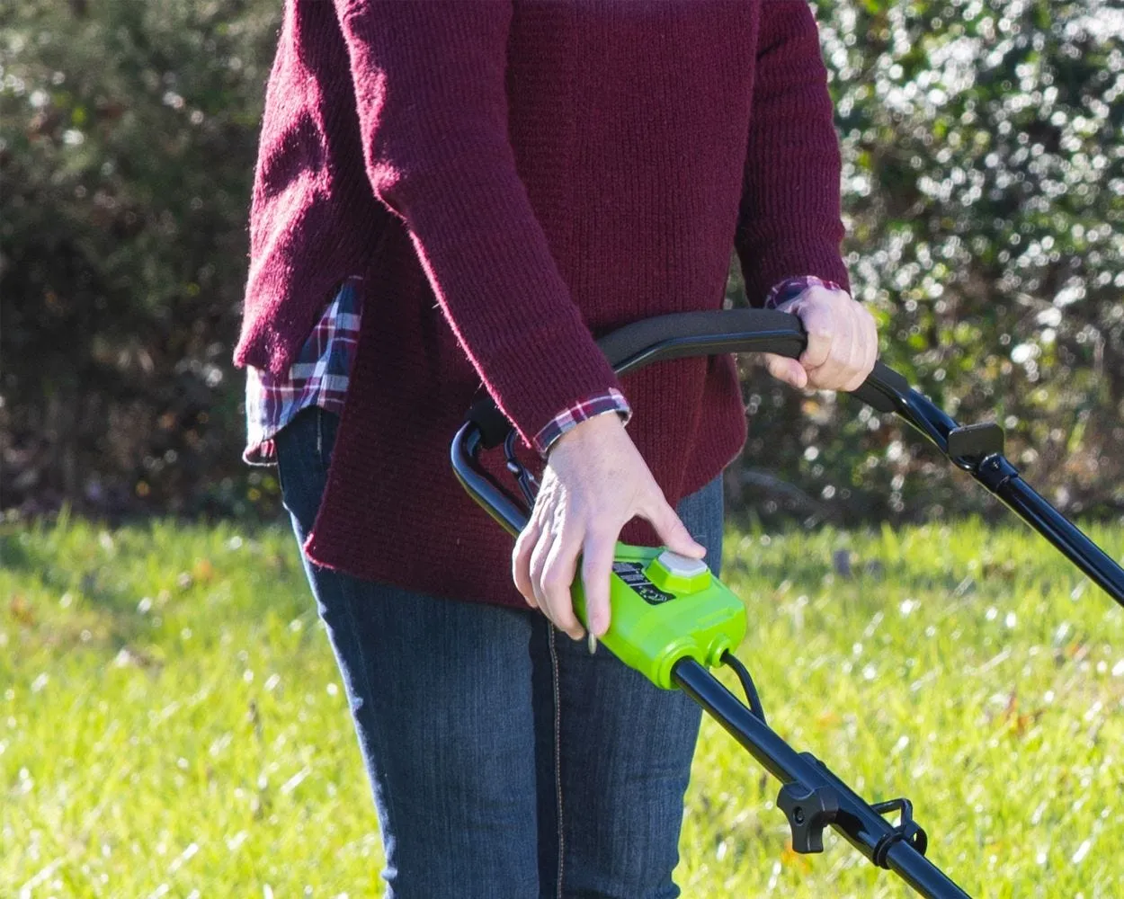 40V 20" Cordless Battery Push Lawn Mower w/ 4.0Ah Battery & Charger