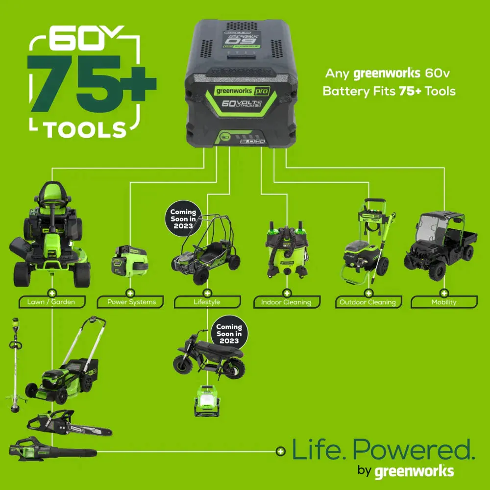 60V 16" Cordless Battery String Trimmer (Attachment Capable)& 10" Cultivator Attachment Combo Kit w/ 4.0 Ah Battery & Charger