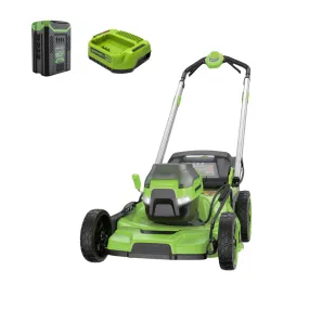 60V 21" Cordless Battery Push Single Port Mower w/ (1) 5Ah Battery and 3A Charger