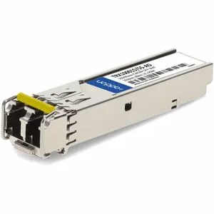 AddOn Infinera TRX100015/55 Compatible TAA Compliant 1000Base-CWDM SFP Transceiver (SMF, 1550nm, 80km, LC, DOM)