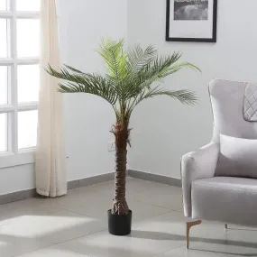 Areca Artificial Real Touch Plant With Pot | 5 feet