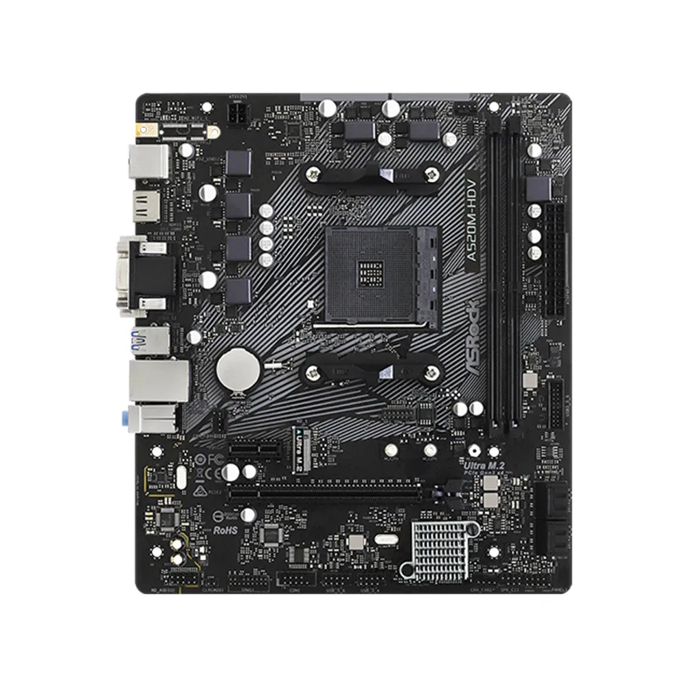 Asrock Motherboard A520M-HDV