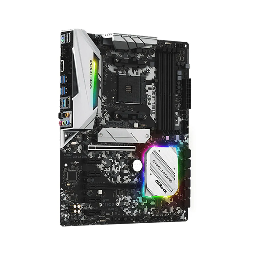 Asrock Motherboard B450 Steel Legend