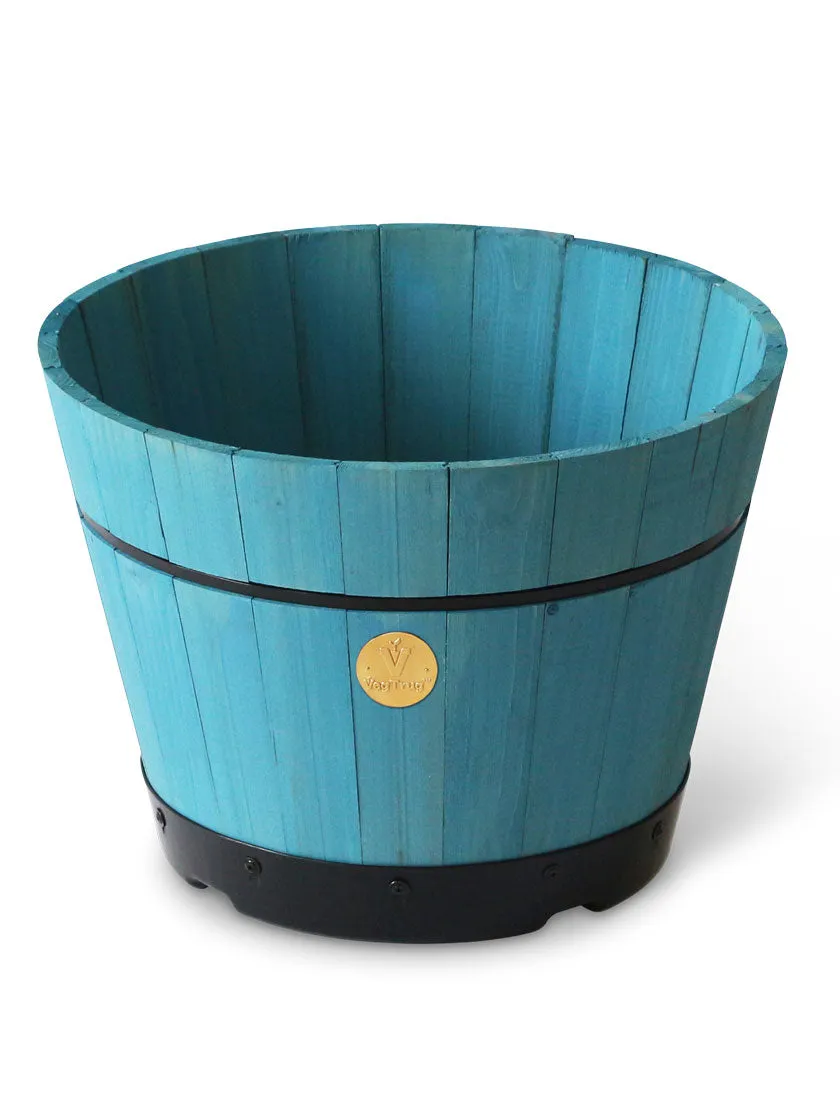 Coloured Barrel Planter