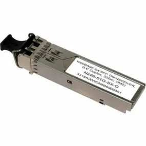 Eaton Tripp Lite Series SFP Transceiver - 1000Base-SX, LC Duplex MMF, 1.25 Gbps, 850 nm, 550 m (1804 ft.)