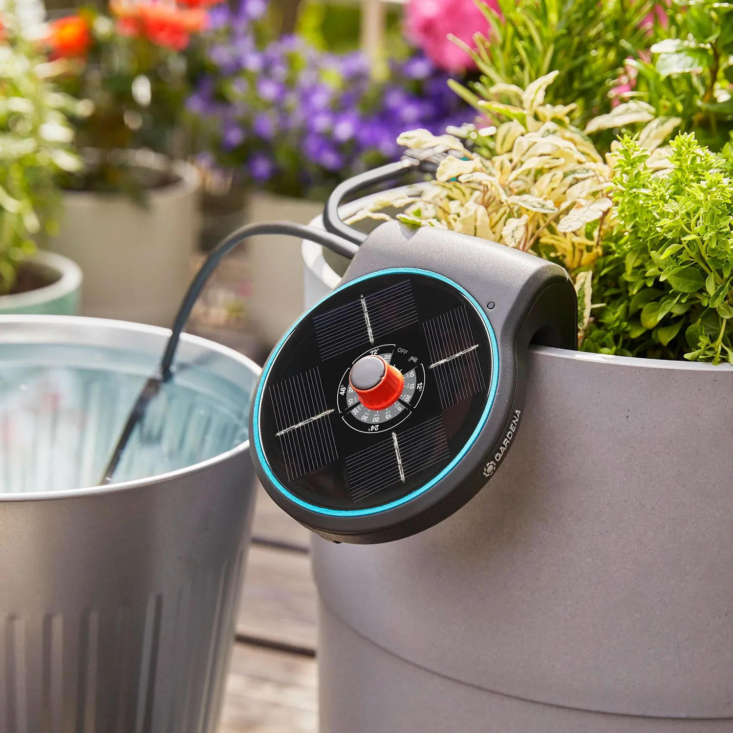 Gardena AquaBloom Solar Powered Watering System