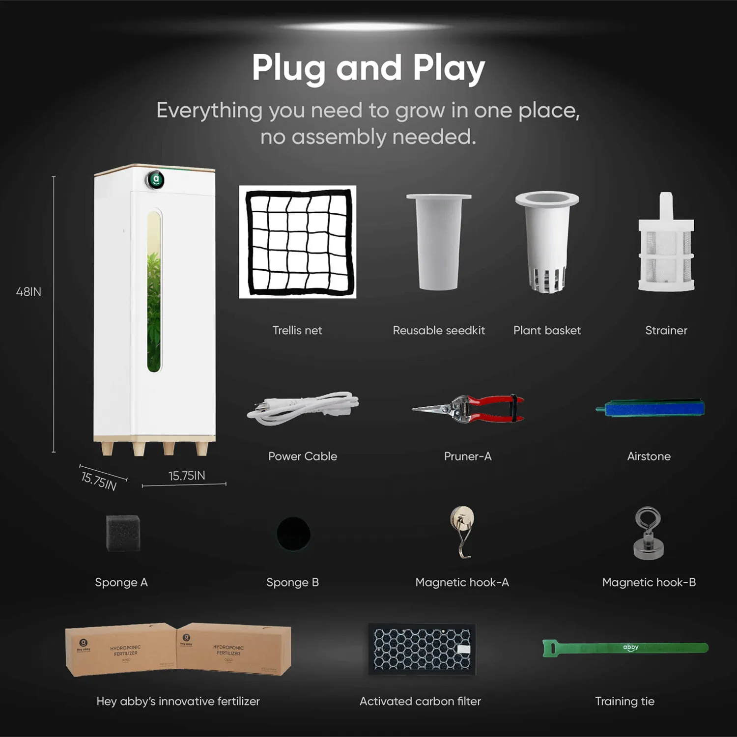 Hey abby Automated Indoor Growbox OG Edition