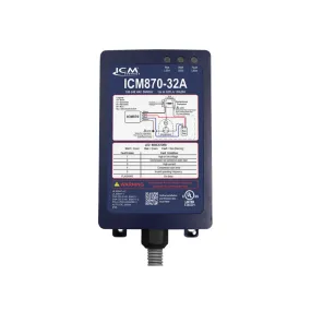 ICM870-32A Soft Start, Built-in Start Capacitor, Over/Under Voltage Monitoring, Over-Current Protection, Current 32A