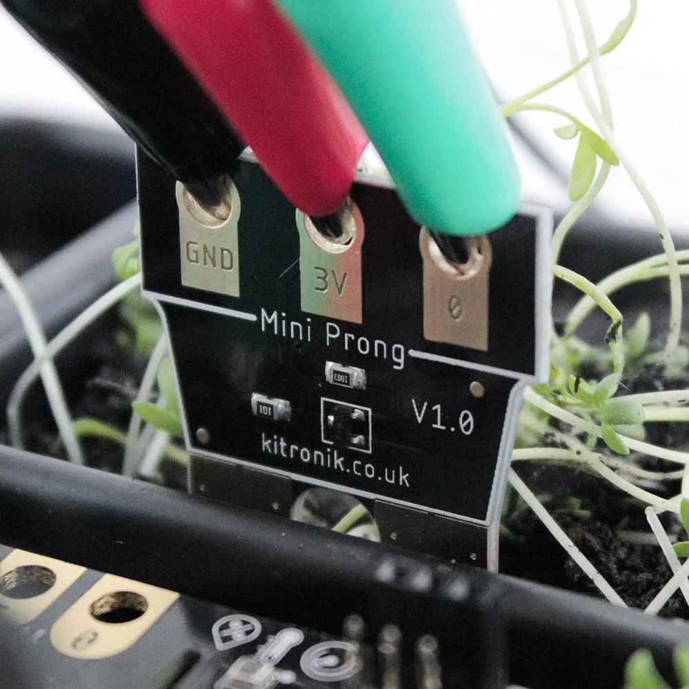 Kitronik 'Mini' Prong Soil Moisture Sensor for BBC micro:bit