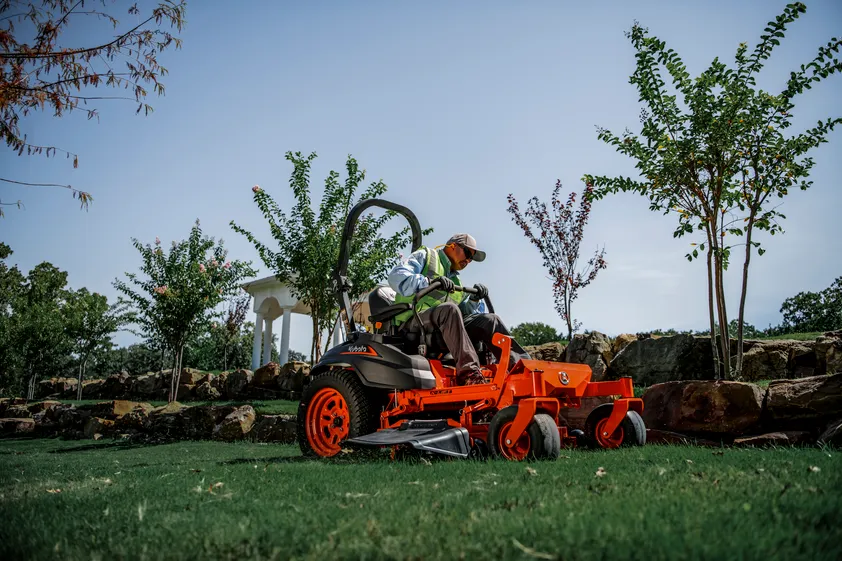 Kubota Z412KW-48 22HP Zero-Turn with a 48” Deck