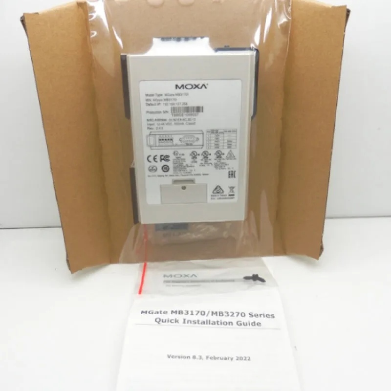 Moxa 2-Port Advanced Serial-to-Ethernet Modbus Gateways MGATE MB3170I