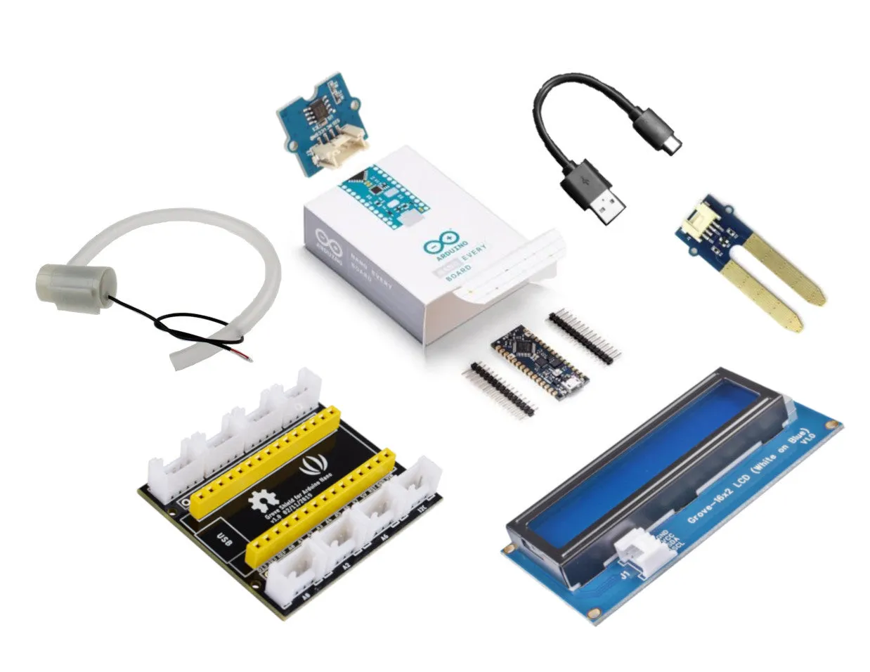 Plant Monitoring Kit with Arduino Nano Every board