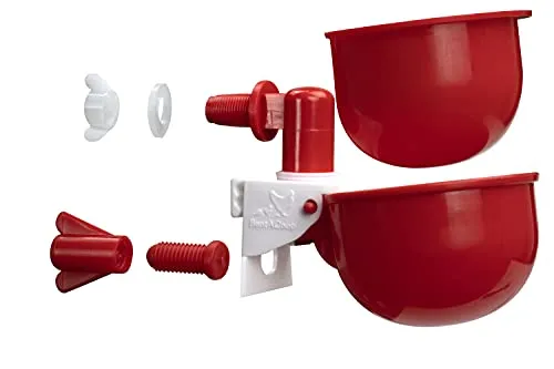 RentACoop DIY Autofill Chicken Cups for Any Watering System: Tubing, Hardware Cloth, Buckets, Barrels, and More!