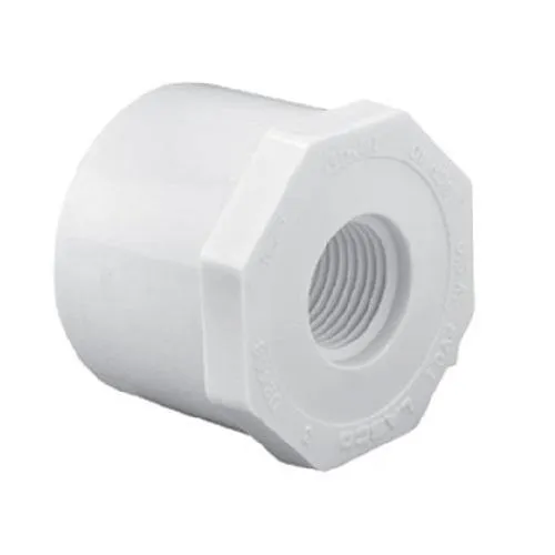 Schedule 40 PVC Reducer Bushing - Spigot x FPT