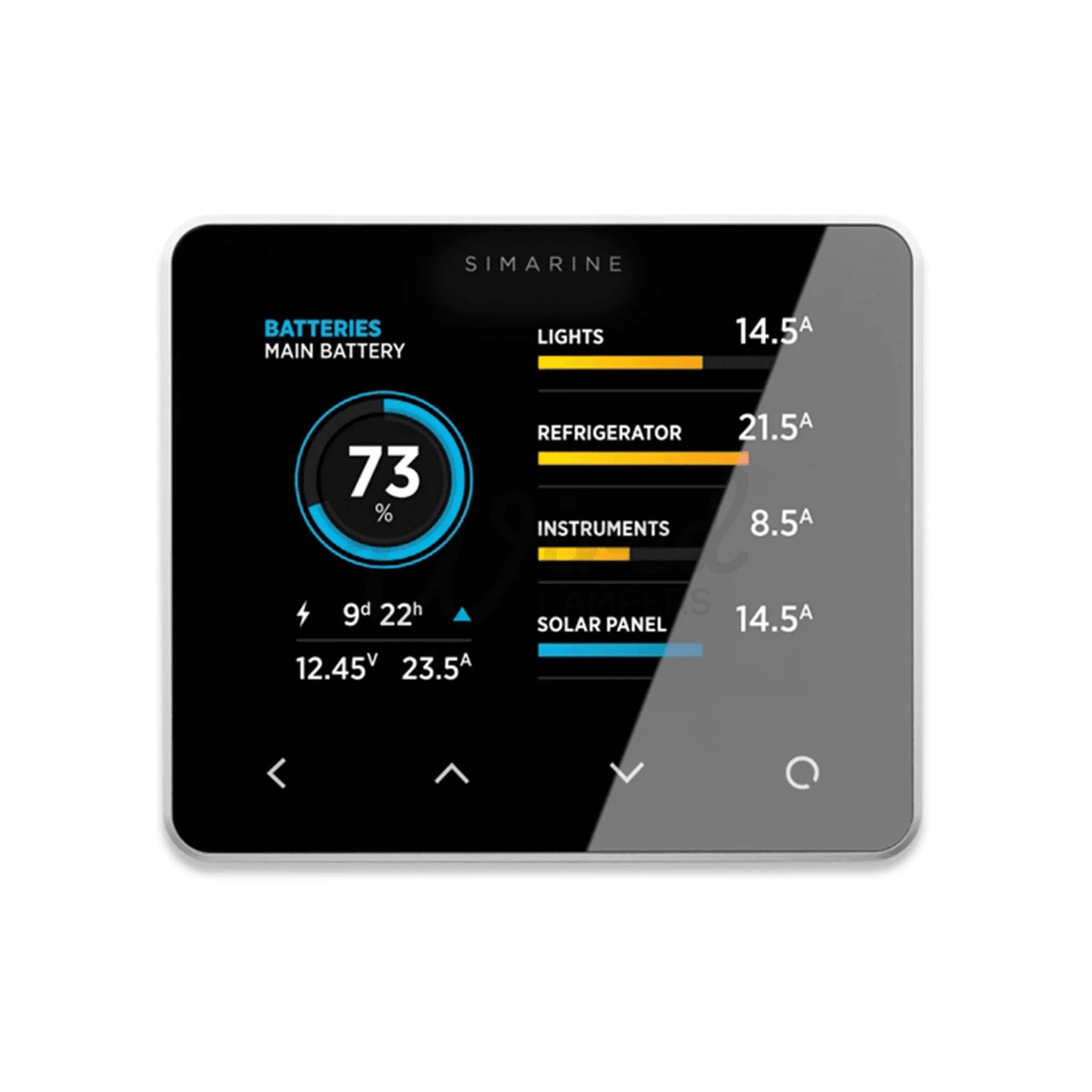 Simarine PICO One WIFI Battery Monitor Screen & 300A Digital Shunt Kit