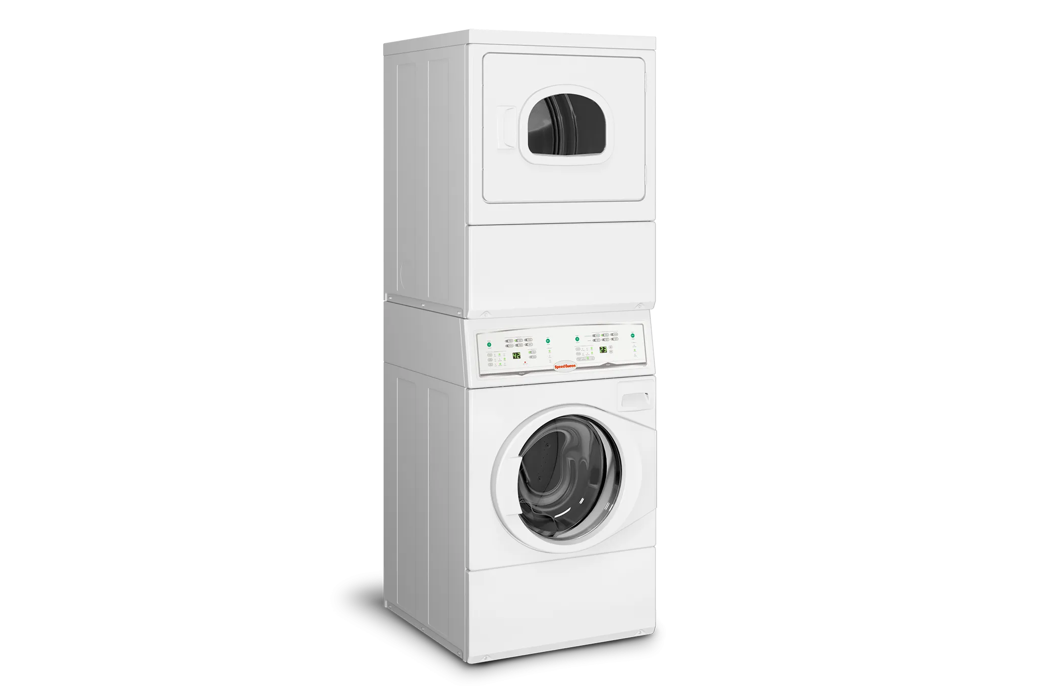 Speed Queen 27" Commercial Grade Front Load Washer/Electric Dryer Laundry Center LTEE5ASP303ZW01