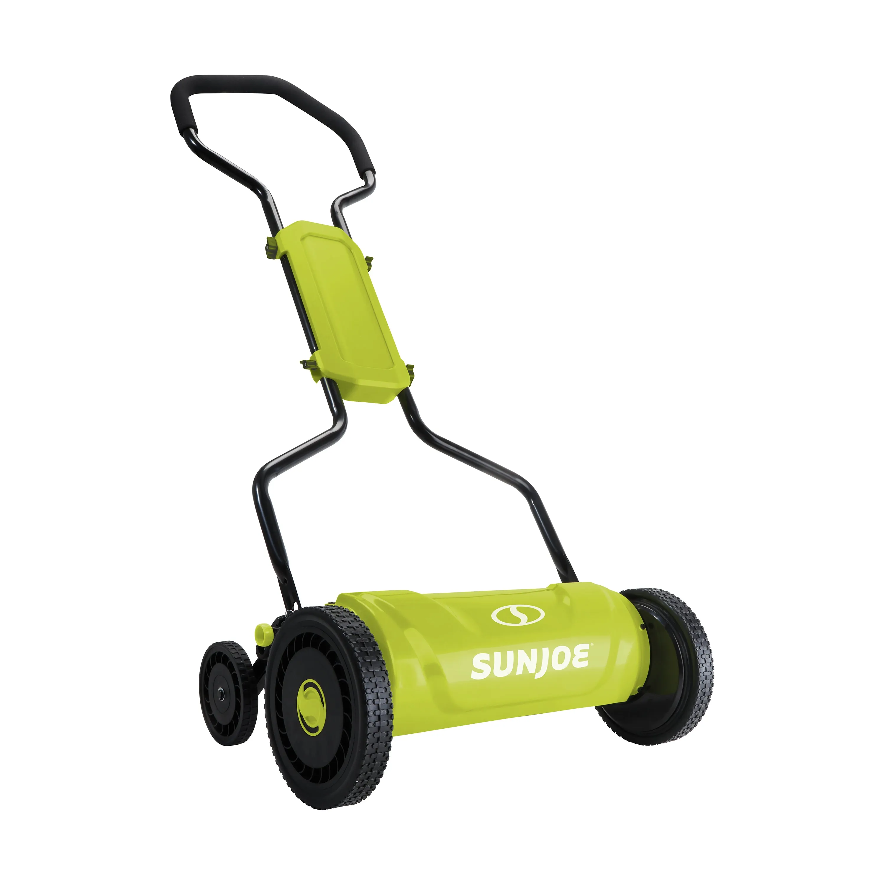 Sun Joe MJ1800M Silent Push Reel Mower | 5-Position | 18-inch Quad-Wheel