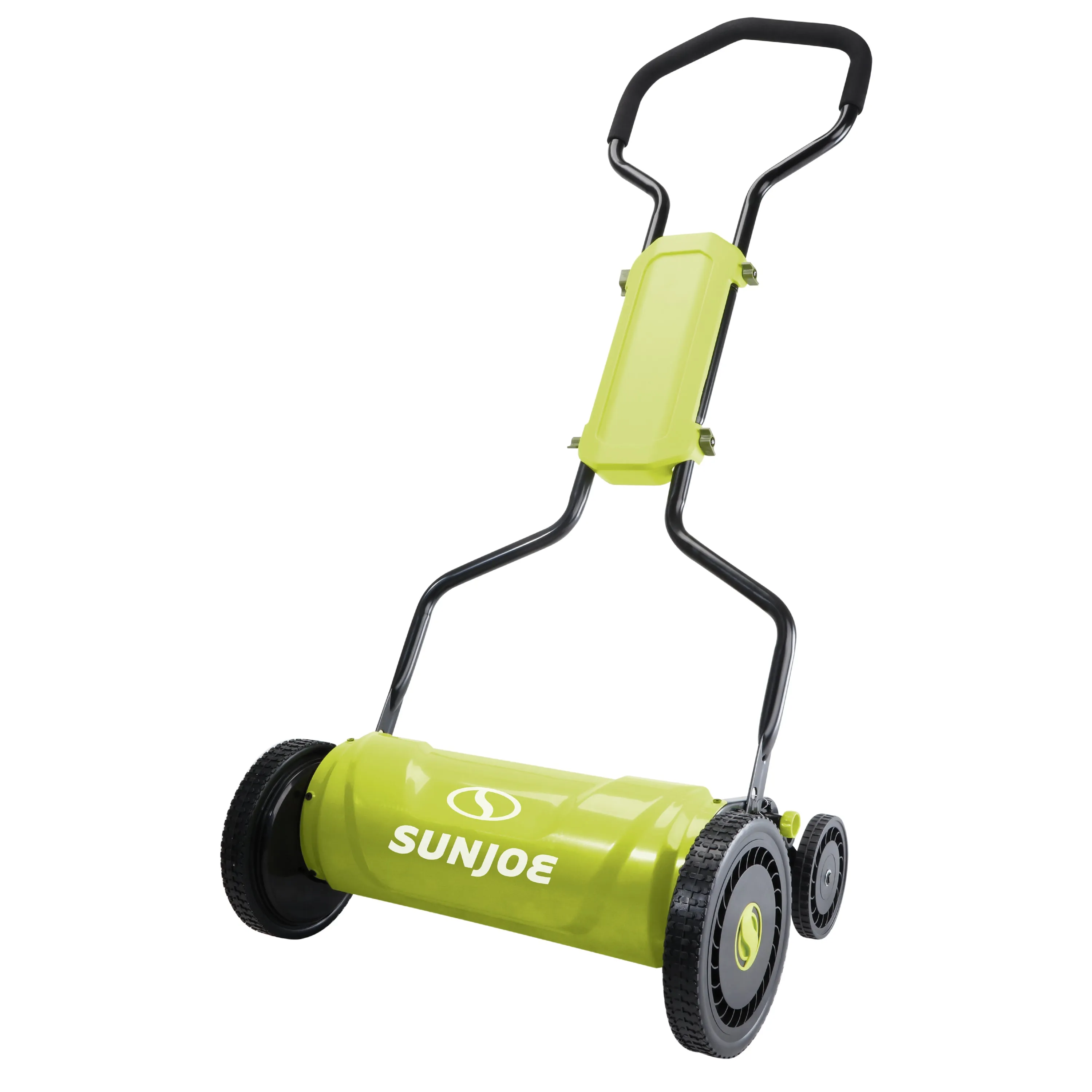 Sun Joe MJ1800M Silent Push Reel Mower | 5-Position | 18-inch Quad-Wheel