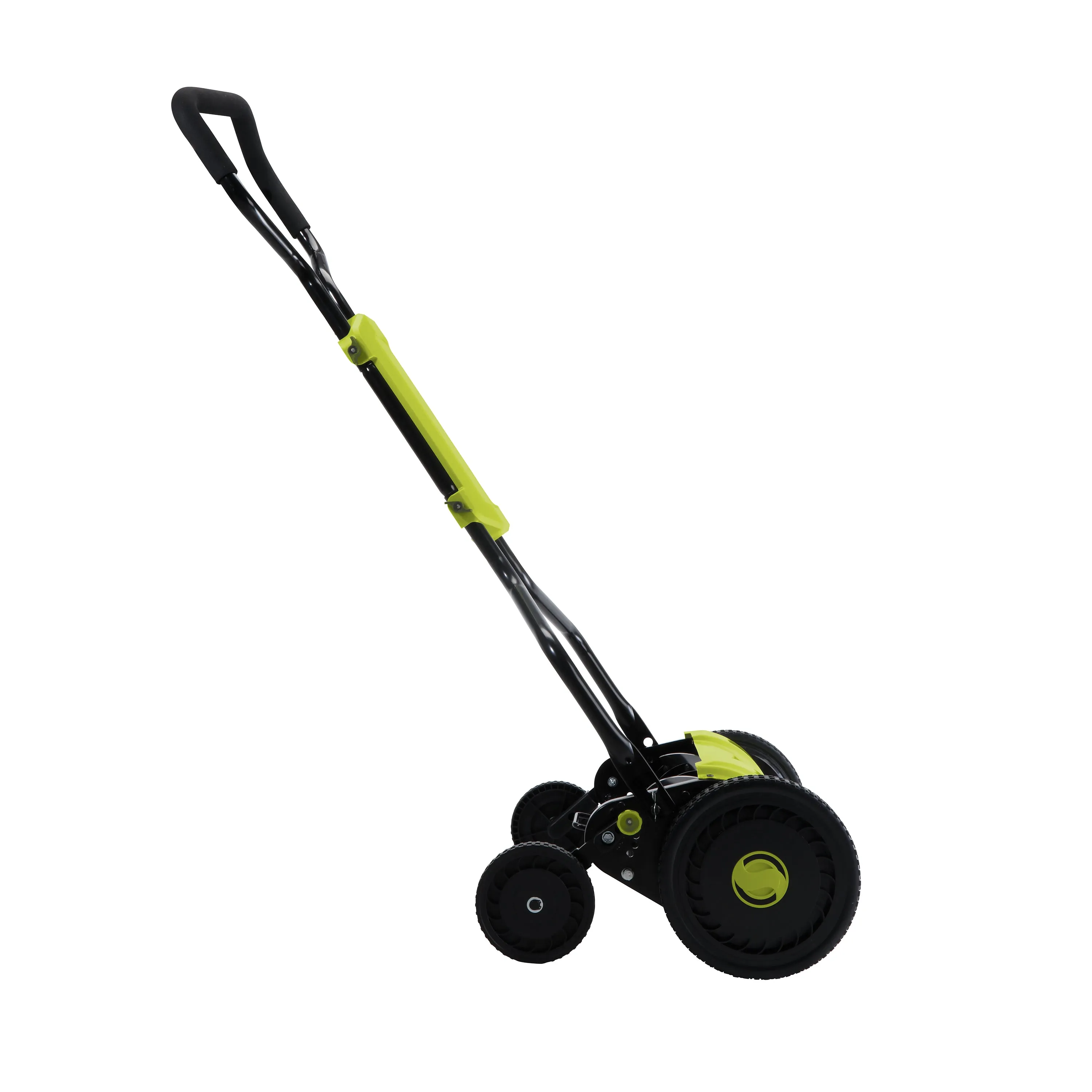 Sun Joe MJ1800M Silent Push Reel Mower | 5-Position | 18-inch Quad-Wheel