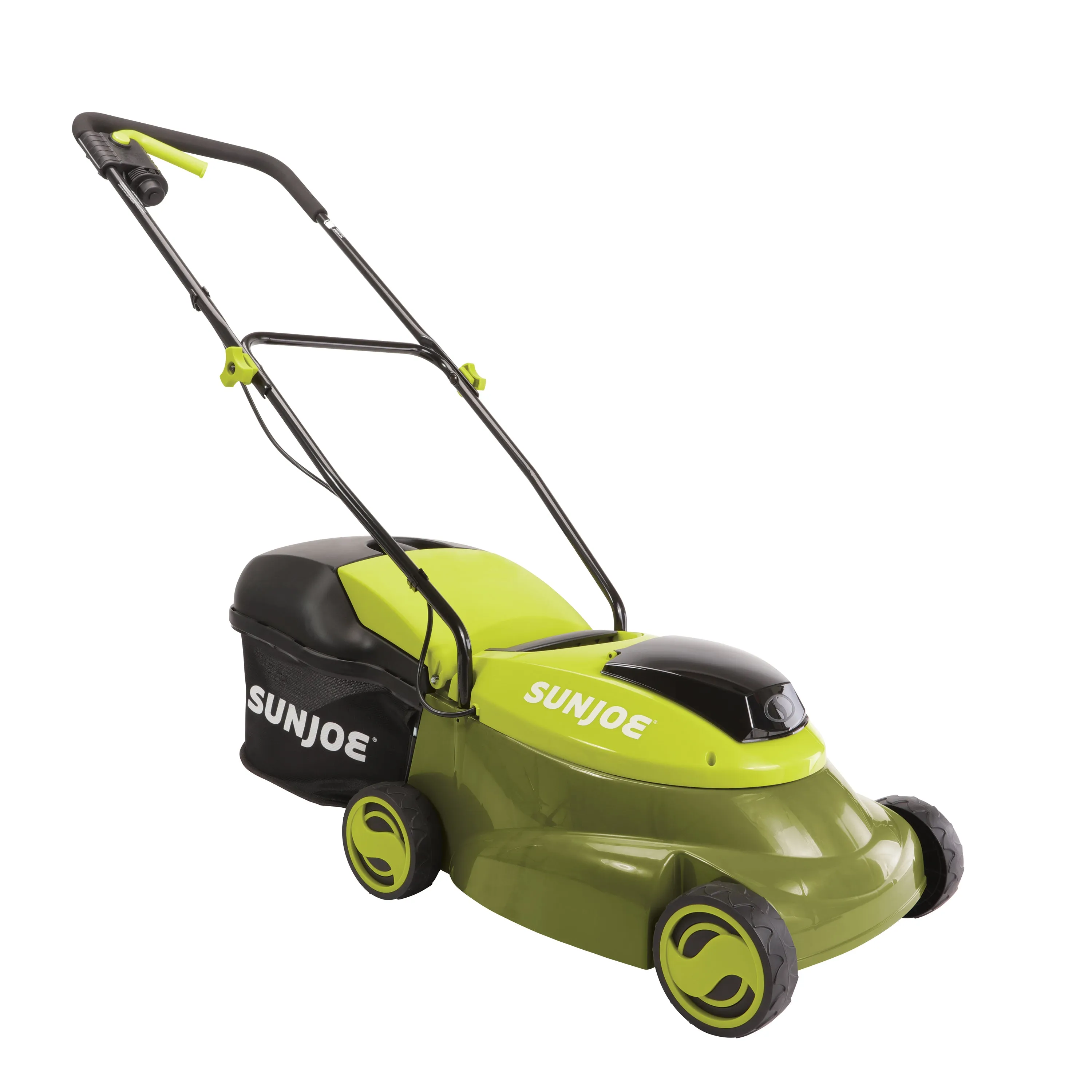 Sun Joe MJ24C-14 24-Volt* IONMAX Cordless Brushless Lawn Mower Kit | 14-inch | W/ 4.0-Ah Battery   Charger