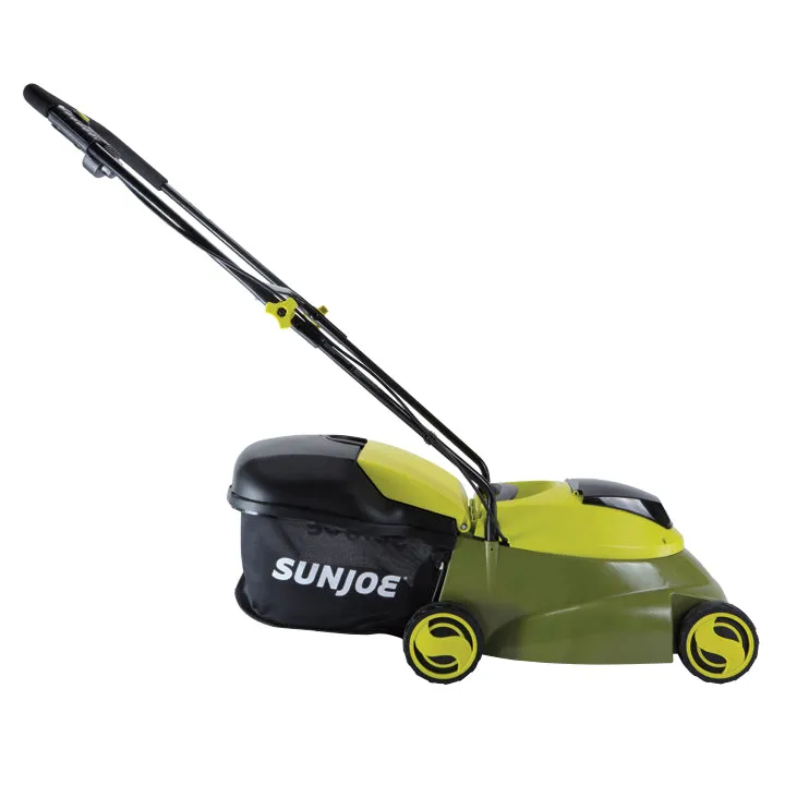 Sun Joe MJ24C-14-XR 24-Volt* IONMAX Cordless Brushless Lawn Mower Kit | 14-inch | W/ 5.0-Ah Battery   Charger