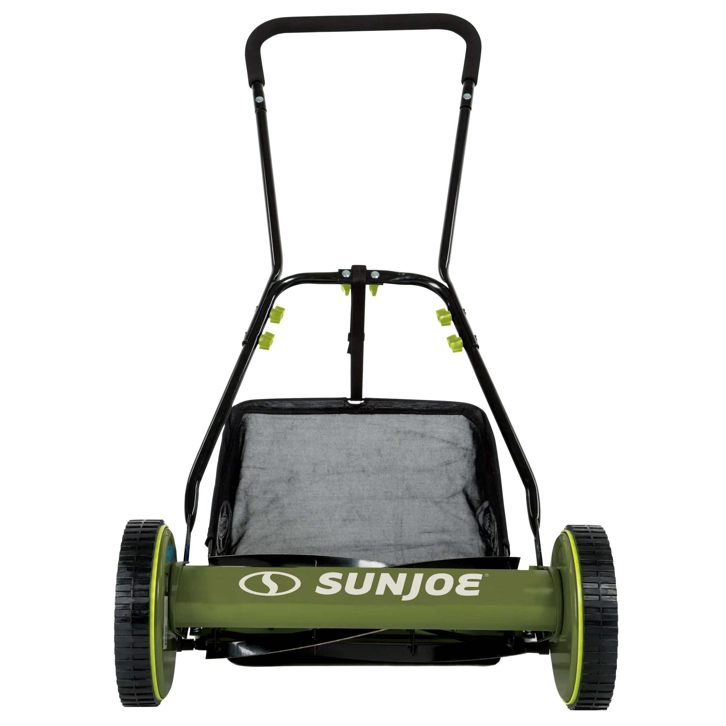 Sun Joe MJ500M Manual Reel Mower w/ Grass Catcher | 16 inch