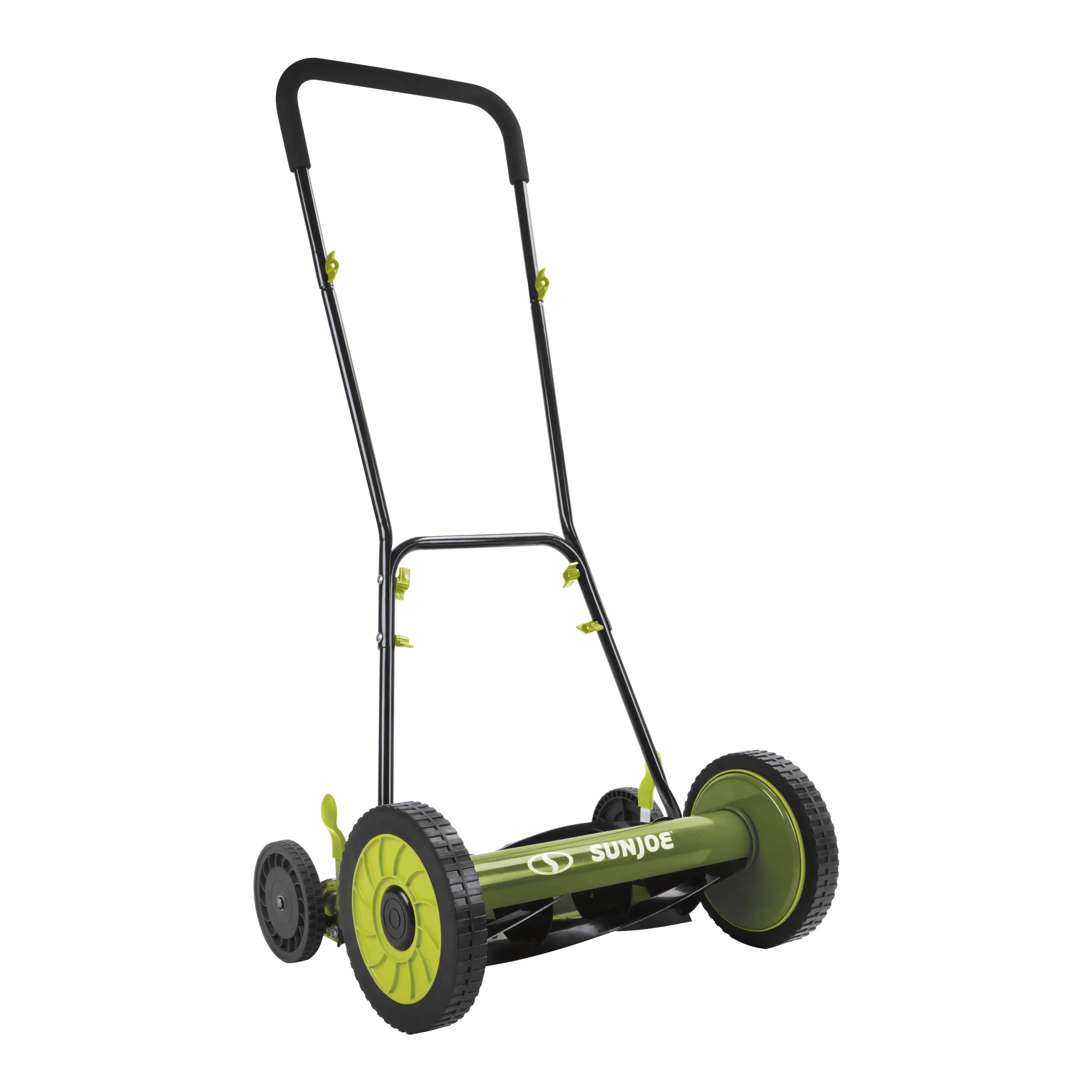 Sun Joe MJ504M Manual Reel Mower without Grass Catcher | 16 inch | 9 Height Positions