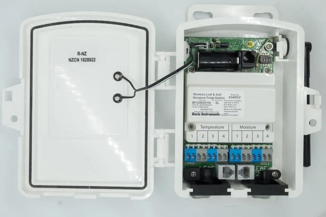 Wireless Leaf, Soil Moisture & Temperature Station (no sensors)