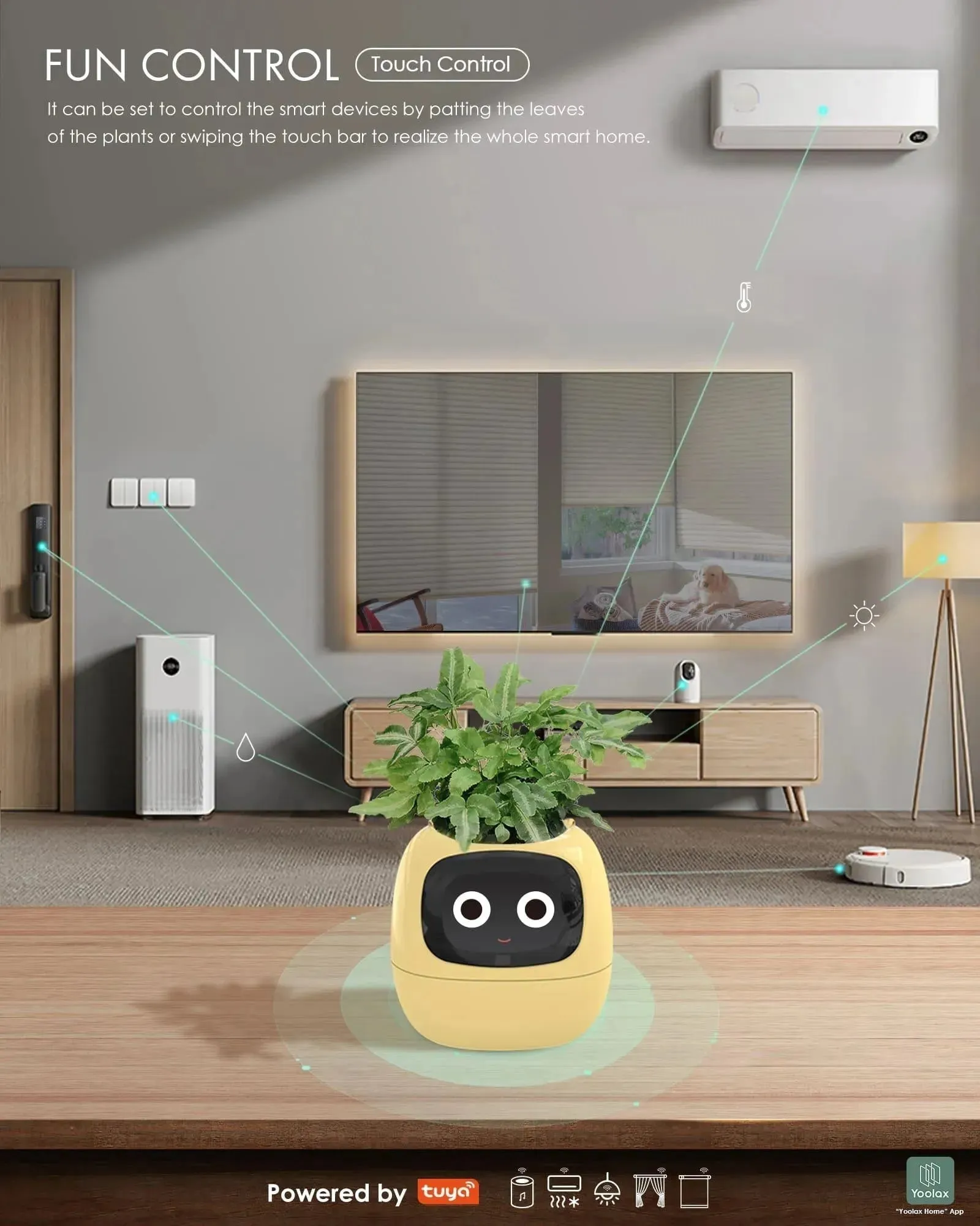 Yoolax Smart Plant Pot