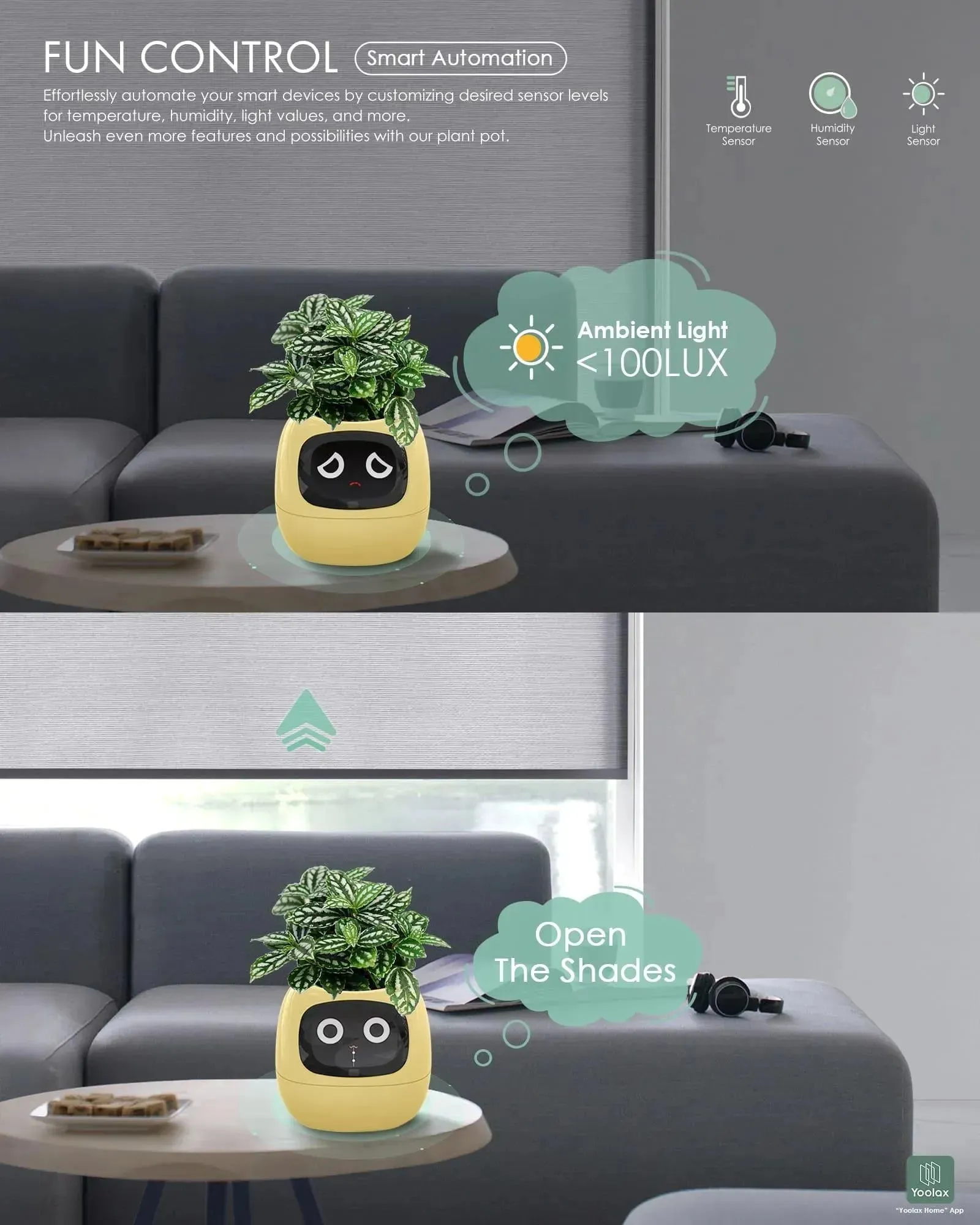 Yoolax Smart Plant Pot